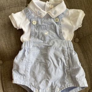 Babycottons bubble romper and bodysuit